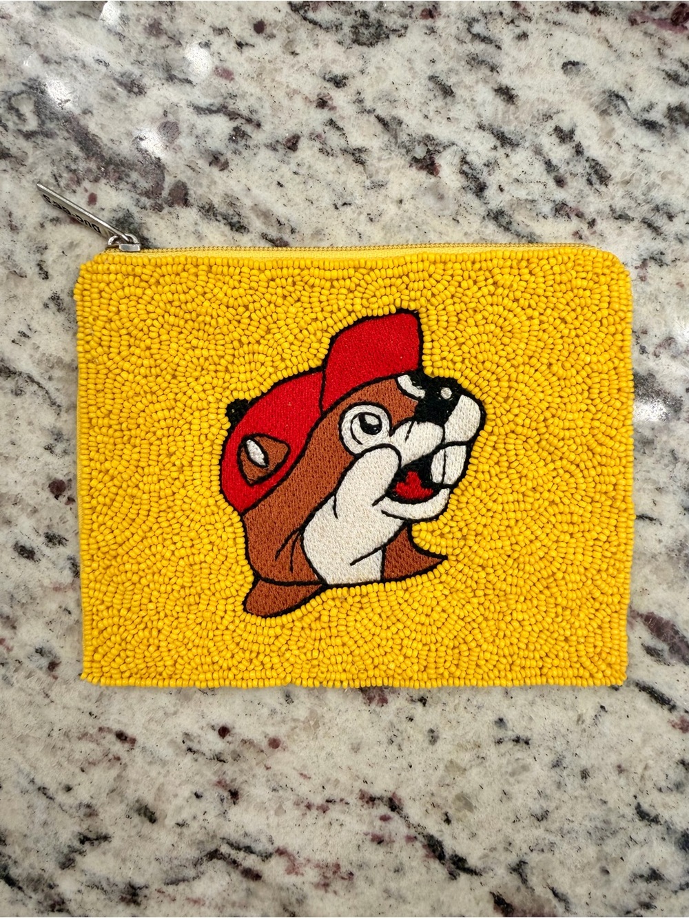 New Buc-ee’s Embroidered Beaded Pouch